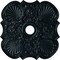 Ekena Millwork Flower Ceiling Medallion (Fits Canopies up to 6 1/4"), 29"OD x 3 5/8"ID x 1 3/8"P, Night Shade CM29FWNSF - alternate 1